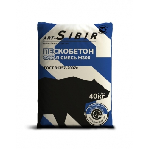 Пескобетон М300 Art-Sibir 40 кг