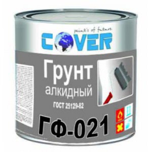 Грунтовка гф-021 серая (20 кг) COVER